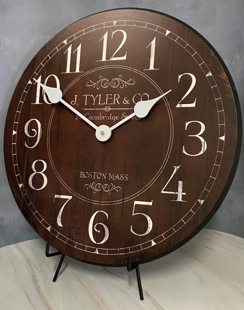 harbor brown clock